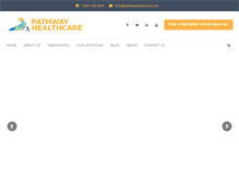 Tablet Screenshot of pathwayhealthcare.com